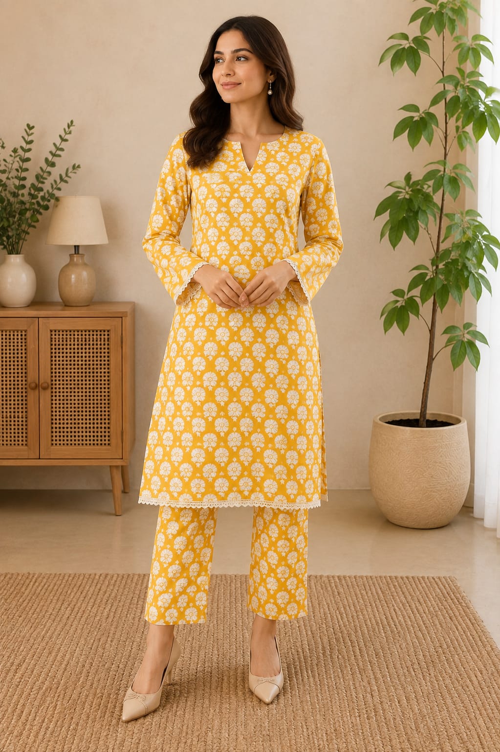 WhatsApp Image 2026-09-08 at 11.30.00 AM 2-Piece Unstitched Laamline Digital Print Suit | LLM-1033 - Image 1